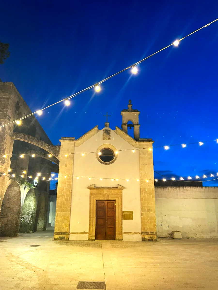 Centro storico di Lizzano in provincia di Taranto, zona ideale dove dormire a Lizzano